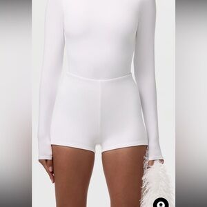 NWT - Naked Wardrobe White Mini Shorts